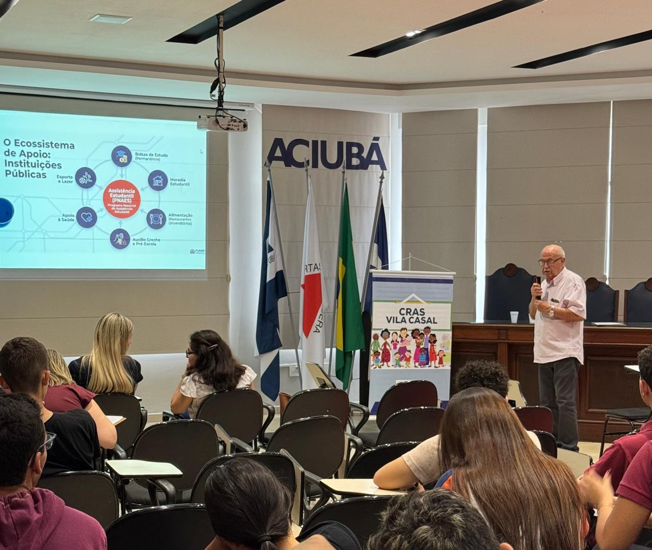 FUNIR participa da 1ª Semana Jovem Preparando para o Futuro e incentiva jovens a acreditarem no poder da educação